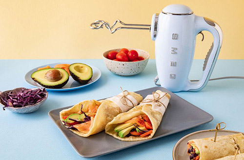 Рецепты SMEG: Ролл с лососем и авокадо